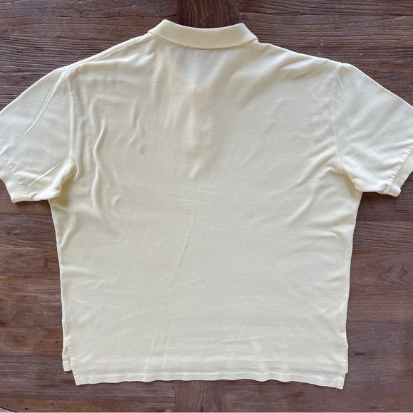 Ralph Lauren Polo shirt XL men lemon yellow - Picture 5 of 6